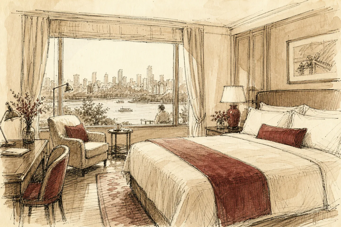 Ask the Desk for a Room
