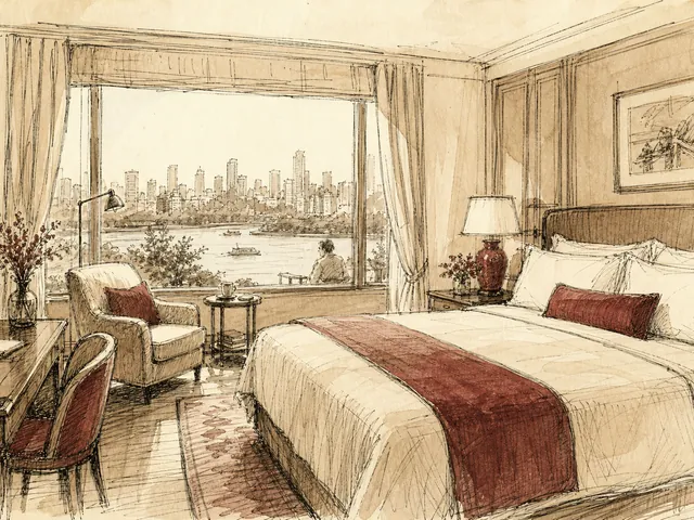 Sketch of the resort