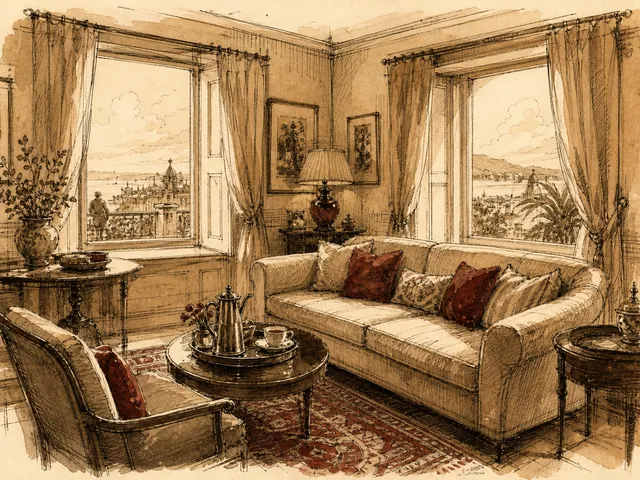 Sketch of the resort